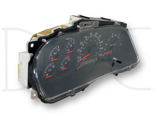 99-01 Ford F250 F350 7.3 7.3L Diesel A/T Speedometer Instrument Gauge Cluster
