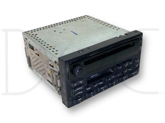 99-04 Ford F250 F350 Factory Radio Head Unit AM/FM CD Cassette OEM *Blem*