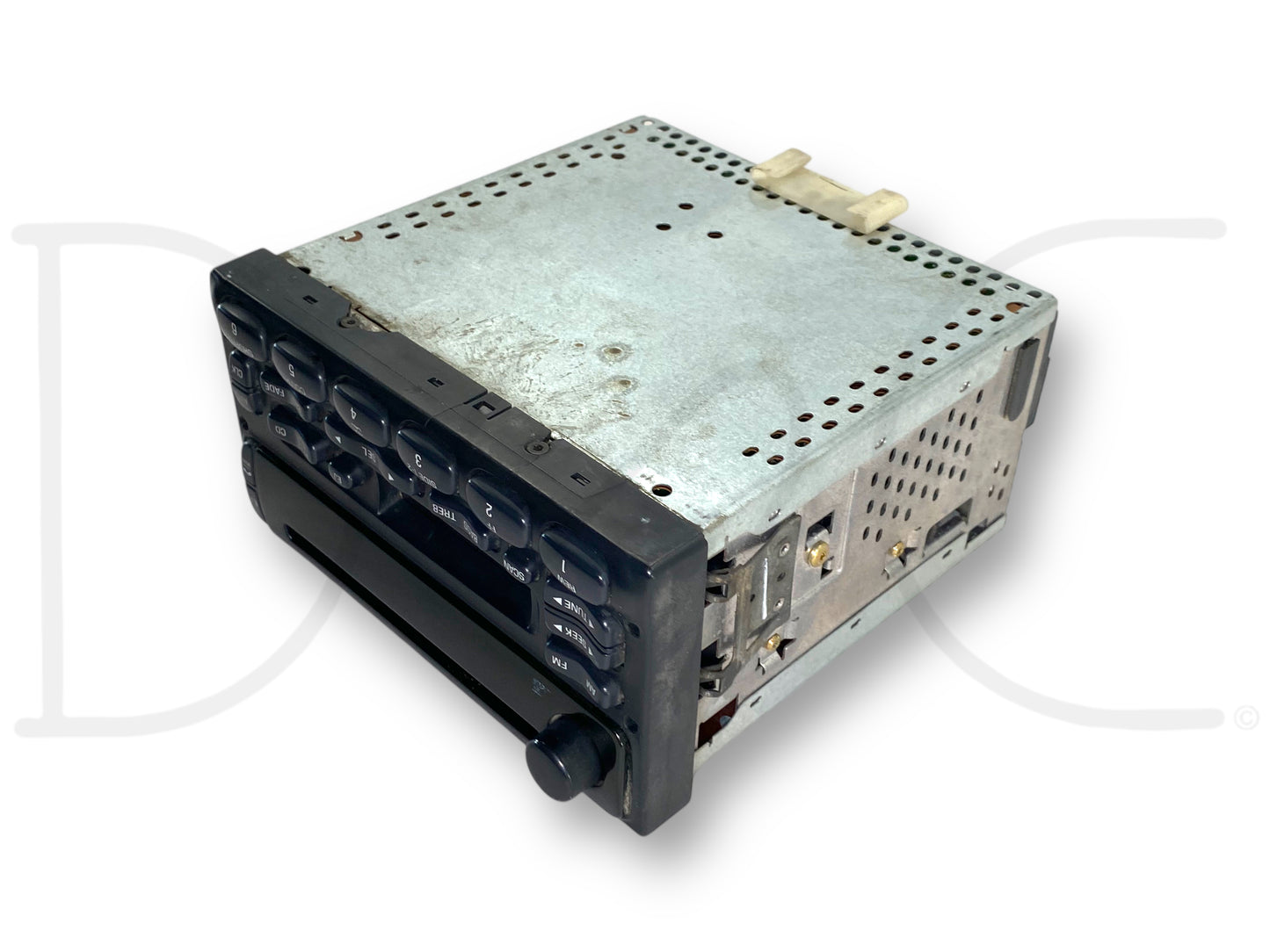 99-04 Ford F250 F350 Factory Radio Head Unit AM/FM CD Cassette OEM *Blem*