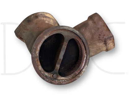 1999 E99 Ford F250 F350 7.3L Turbo Manifold Up Pipe Collector Y Inlet 1824272C1