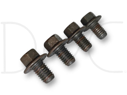 99-02 Ford F250 F350 7.3 7.3L Water Pump Pulley Bolts Bolt Set (4) OE