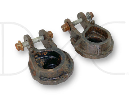 99-07 Ford F250 F350 Front Coil Spring Seat Lower Set Left Right 2WD OEM
