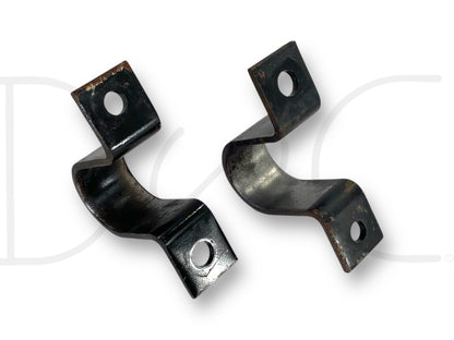 99-04 Ford F350 DRW Rear Axle Sway Bar Stabilizer Mount Brackets OE Bracket Set