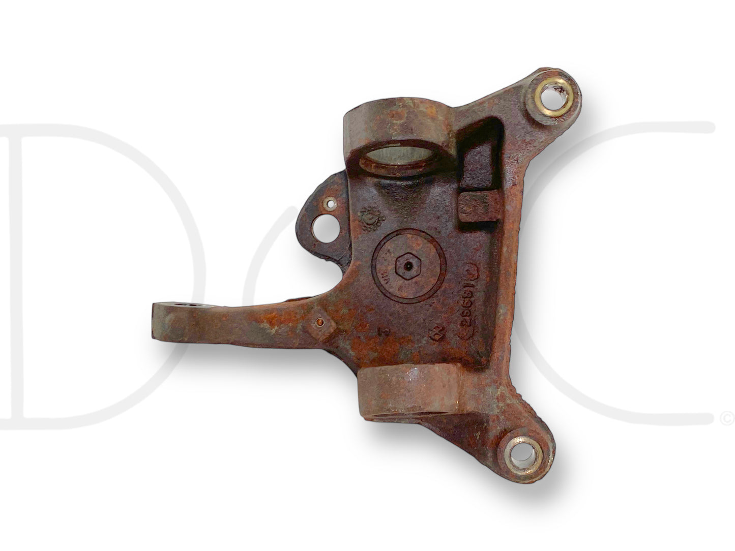 99-04 Ford F250 F350 LH Left Driver 2WD 2X4 Spindle Knuckle OEM F81A-3106-Bg
