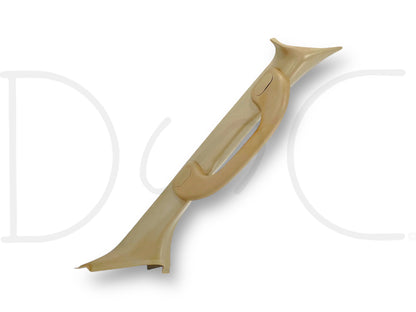03-07 Ford F250 F350 RH Right Passenger A-Pillar Trim Grab Handle Tan OE