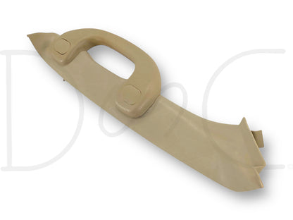03-07 Ford F250 F350 RH Right Passenger A-Pillar Trim Grab Handle Tan OE