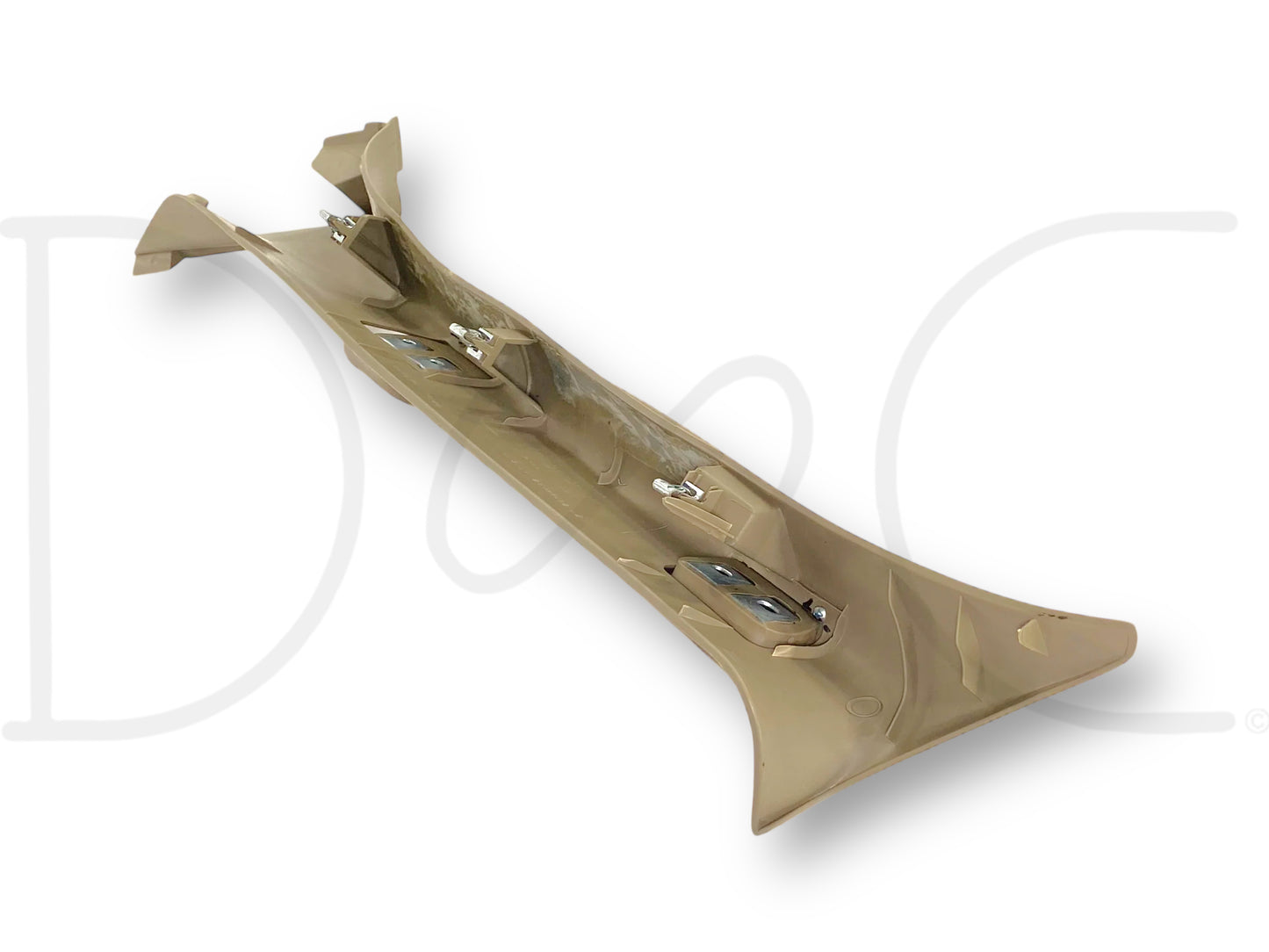 03-07 Ford F250 F350 RH Right Passenger A-Pillar Trim Grab Handle Tan OE