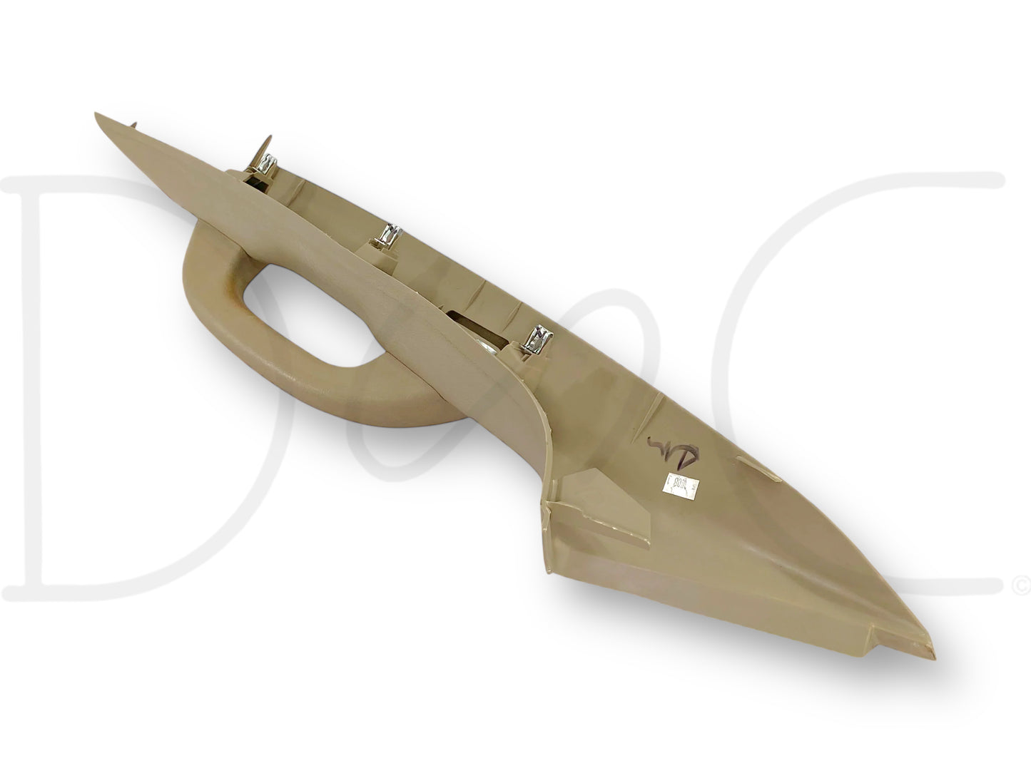 03-07 Ford F250 F350 RH Right Passenger A-Pillar Trim Grab Handle Tan OE