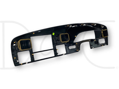 05-07 Ford F250 F350 Lariat Dash Bezel Radio Cluster Trim Panel Black / Wood