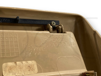 05-07 Ford F250 F350 Overhead Console Shell Cover Tan 5C34-25519A58-A