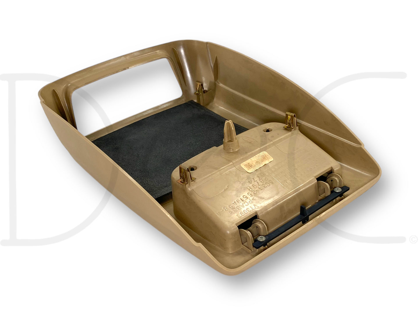 05-07 Ford F250 F350 Overhead Console Shell Cover Tan 5C34-25519A58-A