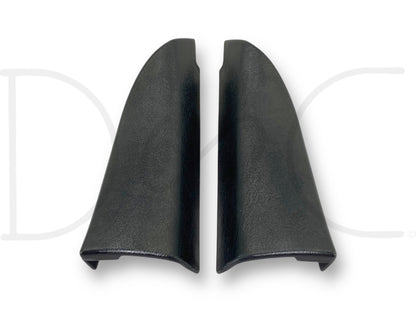 99-07 Ford F250 F350 LH RH Left Right Door Sail Trim Panel Covers Set Black OE