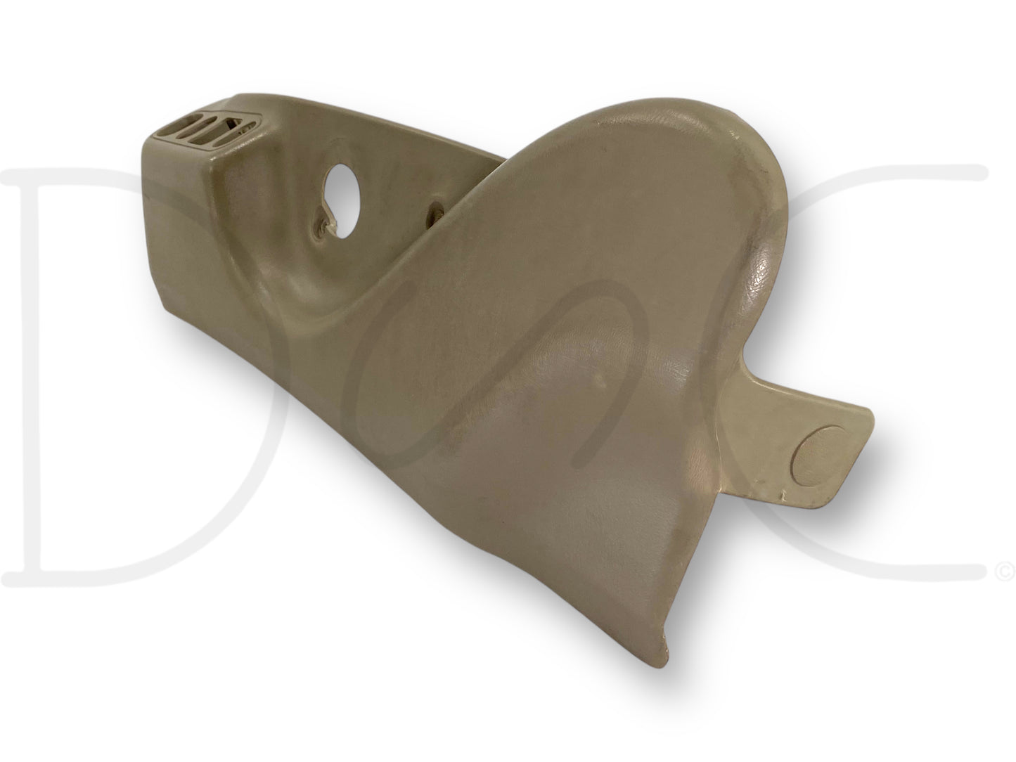 99-07 Ford F250 F350 LH Left Driver Power Heated Seat Side Trim Switch Bezel Tan
