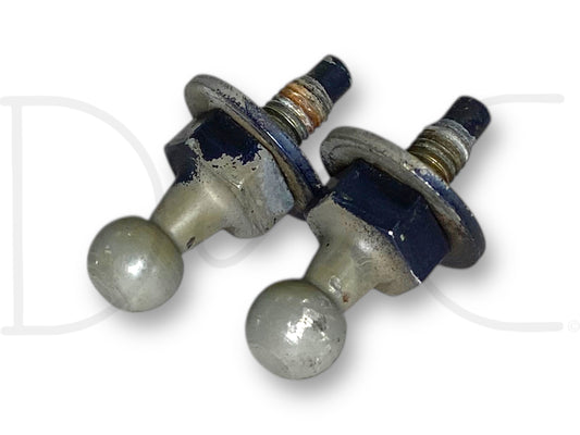 99-07 Ford F250 F350 Hood Strut Support Shock Ball Lower Stud Pair Set