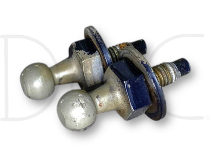 99-07 Ford F250 F350 Hood Strut Support Shock Ball Lower Stud Pair Set