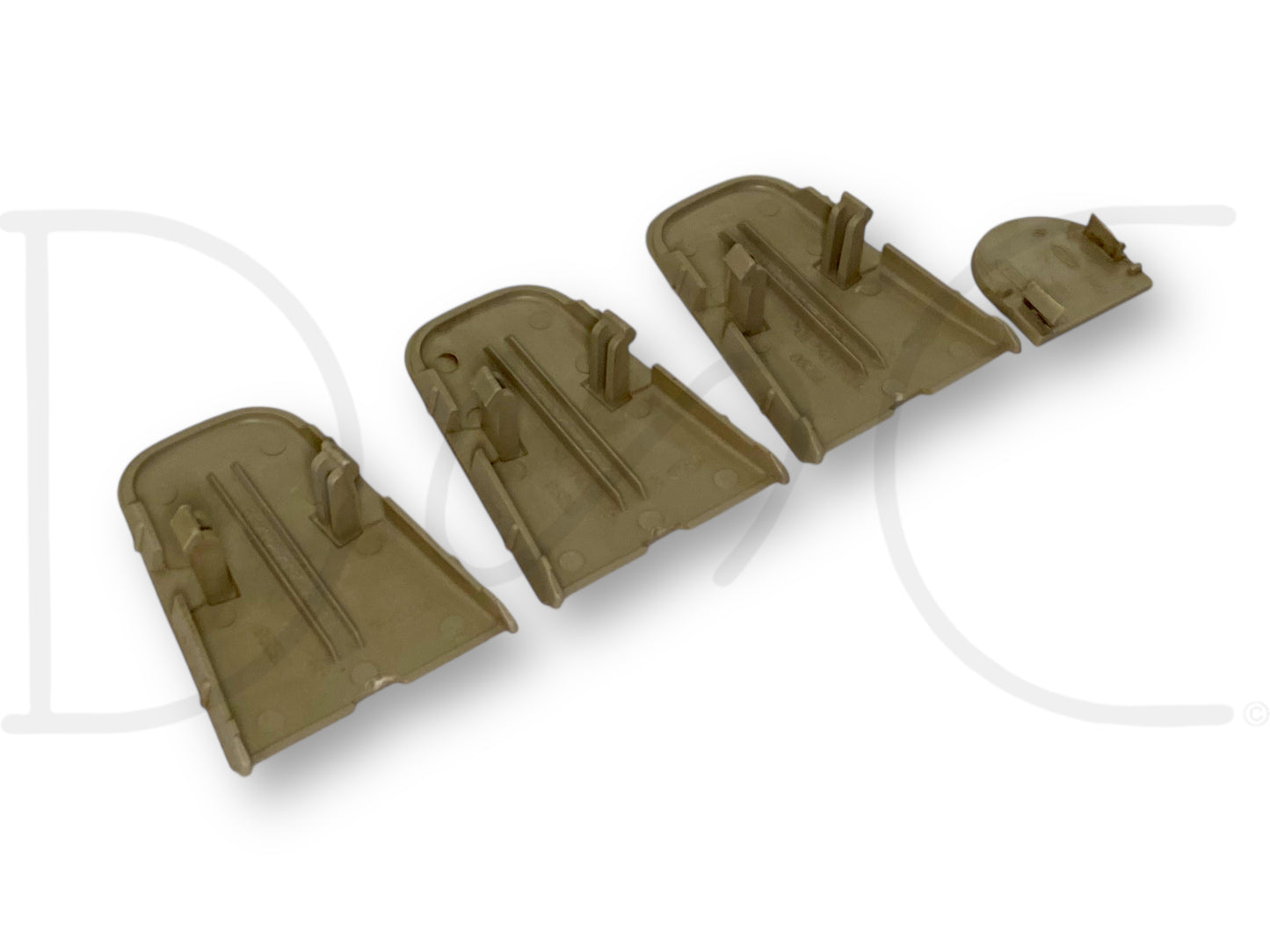 99-07 Ford F250 F350 Super Duty Dashboard Dash Bolt Cover Trim Set Tan OE