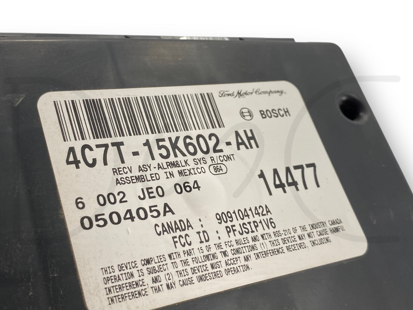 04-07 Ford F250 F350 Anti Theft Keyless Entry Computer Module 4C7T-15K602-Ah