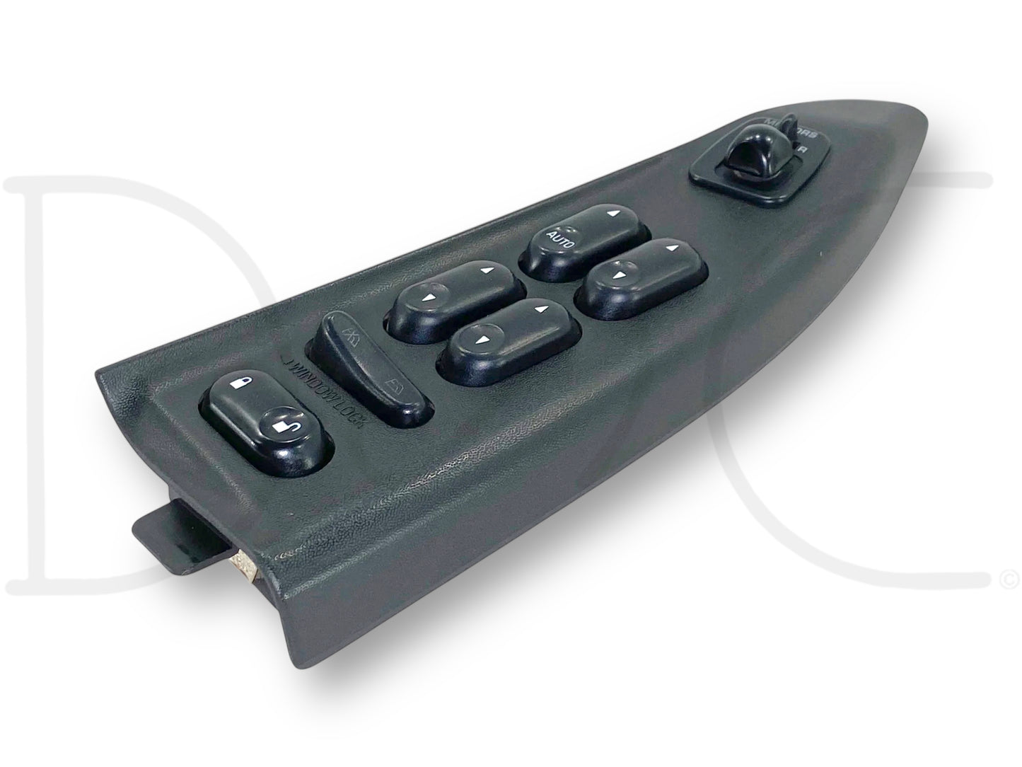 02-05 Ford F250 F350 LH Left Driver Front Power Window Lock Switch Panel Black