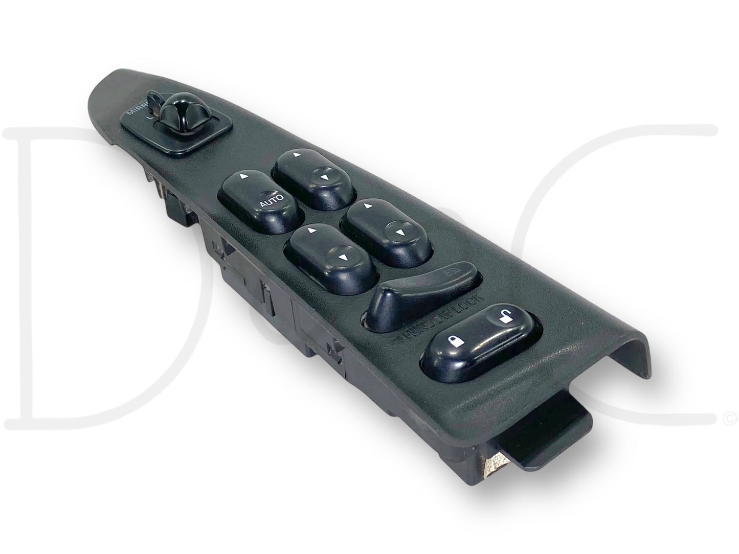 02-05 Ford F250 F350 LH Left Driver Front Power Window Lock Switch Panel Black