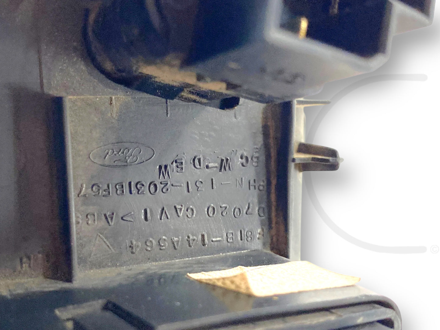 02-05 Ford F250 F350 LH Left Driver Front Power Window Lock Switch Panel Black