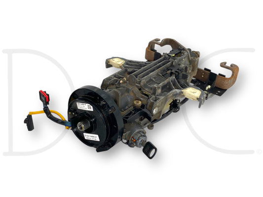 05-07 Ford F250 F350 Lariat Steering Column ZF6 Manual W/ Key & Clockspring OE