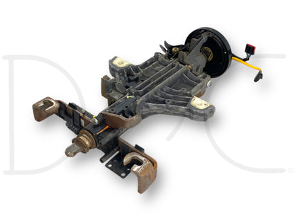 05-07 Ford F250 F350 Lariat Steering Column ZF6 Manual W/ Key & Clockspring OE