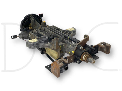 05-07 Ford F250 F350 Lariat Steering Column ZF6 Manual W/ Key & Clockspring OE
