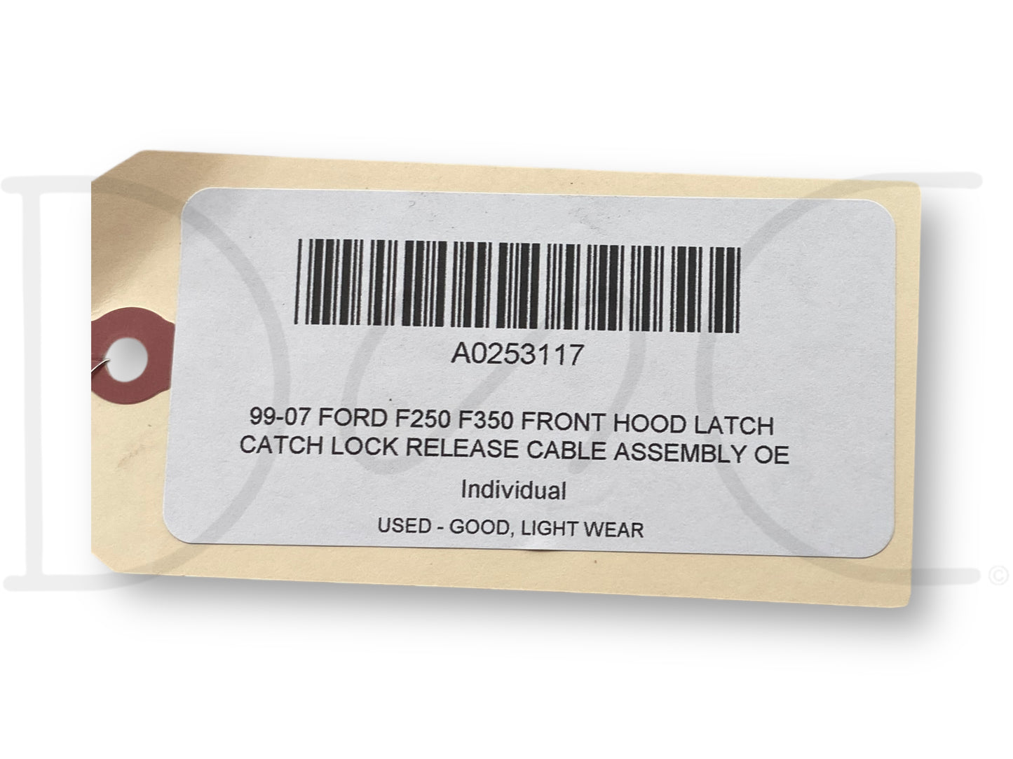 99-07 Ford F250 F350 Front Hood Latch Catch Lock Release Cable Assembly OE