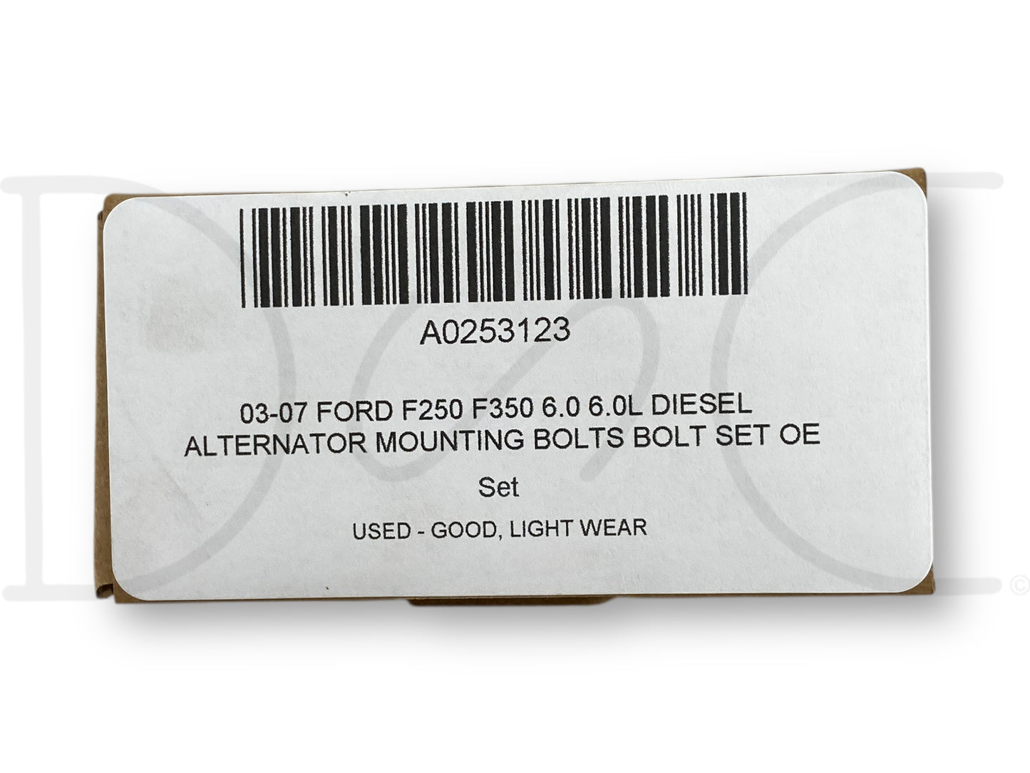 03-07 Ford F250 F350 6.0 6.0L Diesel Alternator Mounting Bolts Bolt Set OE