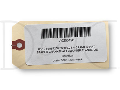 03-10 Ford F250 F350 6.0 6.4 Crank Shaft Spacer Crankshaft Adapter Flange OE