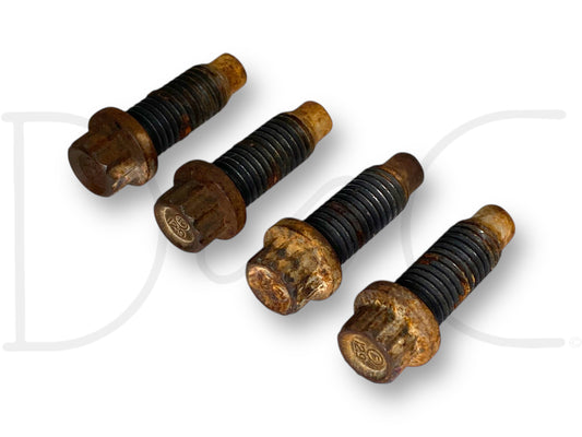 99-10 Ford Super Duty F250 F350 Driveshaft To Flange Bolts OEM Bolt Set (4)