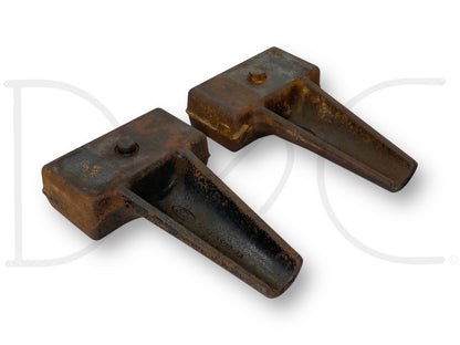 99-07 Ford F250 F350 OE Leaf Spring Spacer Lift Block Set 1-78" 2C34-5598-Aa