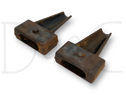 99-07 Ford F250 F350 OE Leaf Spring Spacer Lift Block Set 1-78" 2C34-5598-Aa