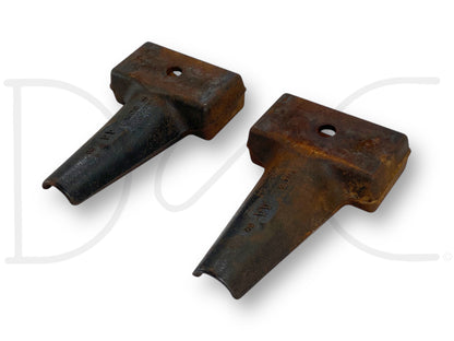 99-07 Ford F250 F350 OE Leaf Spring Spacer Lift Block Set 1-78" 2C34-5598-Aa