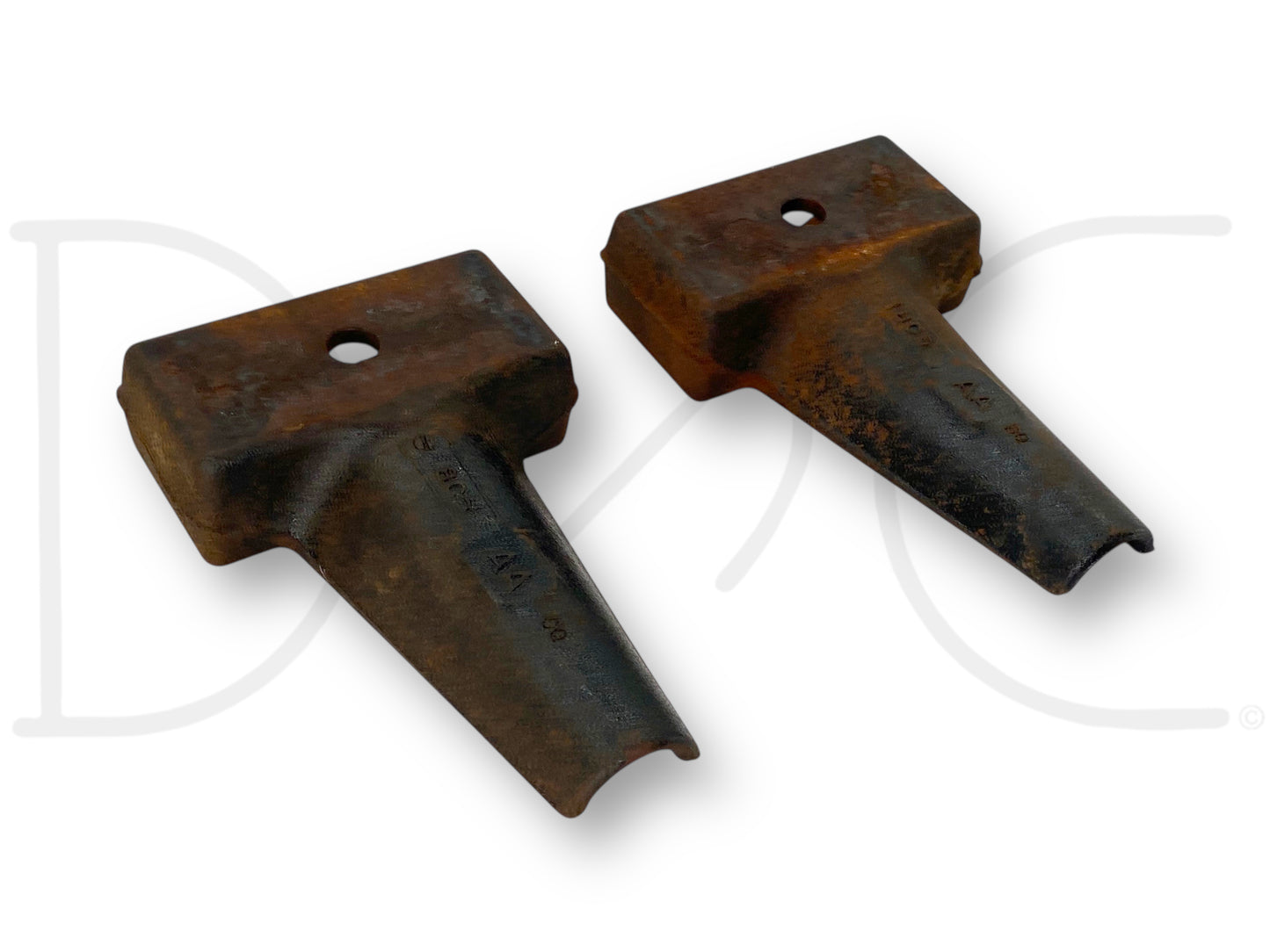 99-07 Ford F250 F350 OE Leaf Spring Spacer Lift Block Set 1-78" 2C34-5598-Aa
