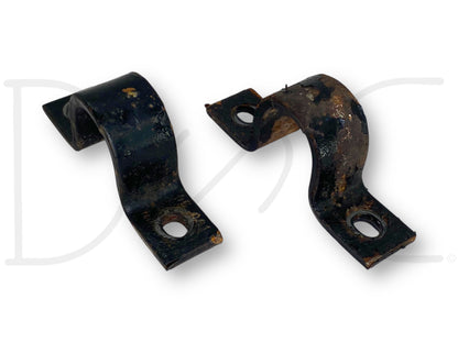 05-07 Ford F350 DRW Rear Axle Stabilizer Sway Bar Mount Brackets OE Bracket Set