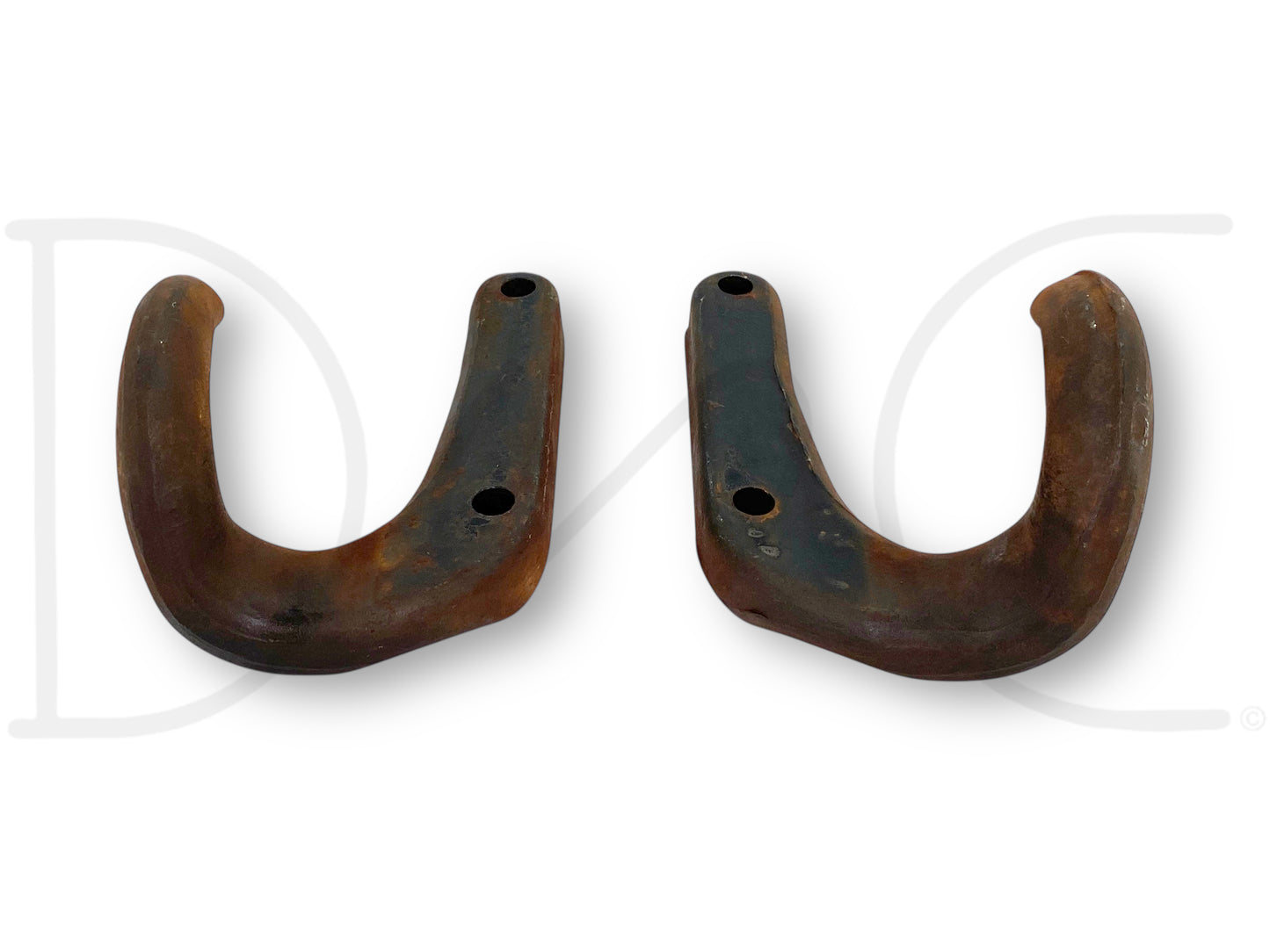 99-03 Ford F650 F750 Front Tow Hook Set OEM Hooks F81A-17A954-Cb F81A-17A955-Cb