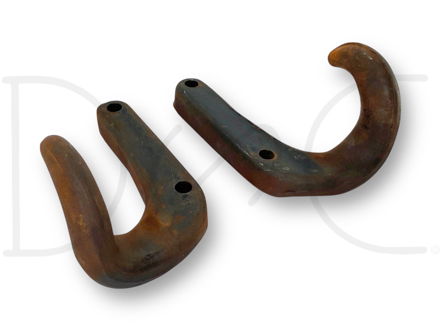 99-03 Ford F650 F750 Front Tow Hook Set OEM Hooks F81A-17A954-Cb F81A-17A955-Cb