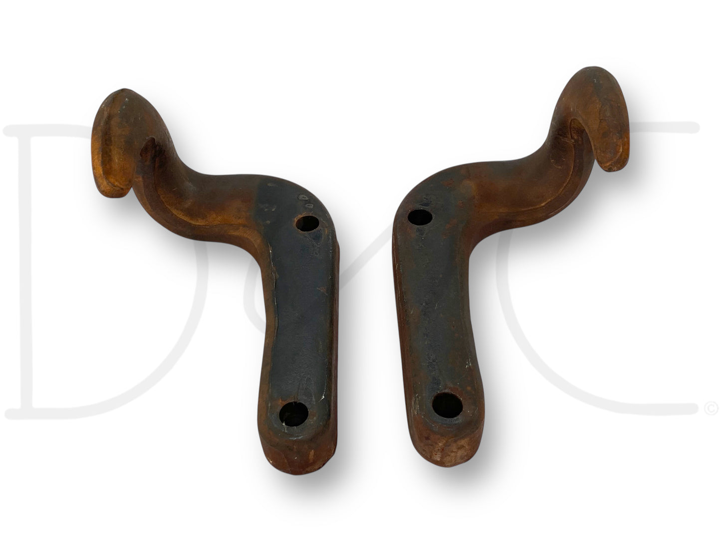 99-03 Ford F650 F750 Front Tow Hook Set OEM Hooks F81A-17A954-Cb F81A-17A955-Cb