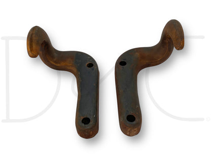 99-03 Ford F650 F750 Front Tow Hook Set OEM Hooks F81A-17A954-Cb F81A-17A955-Cb