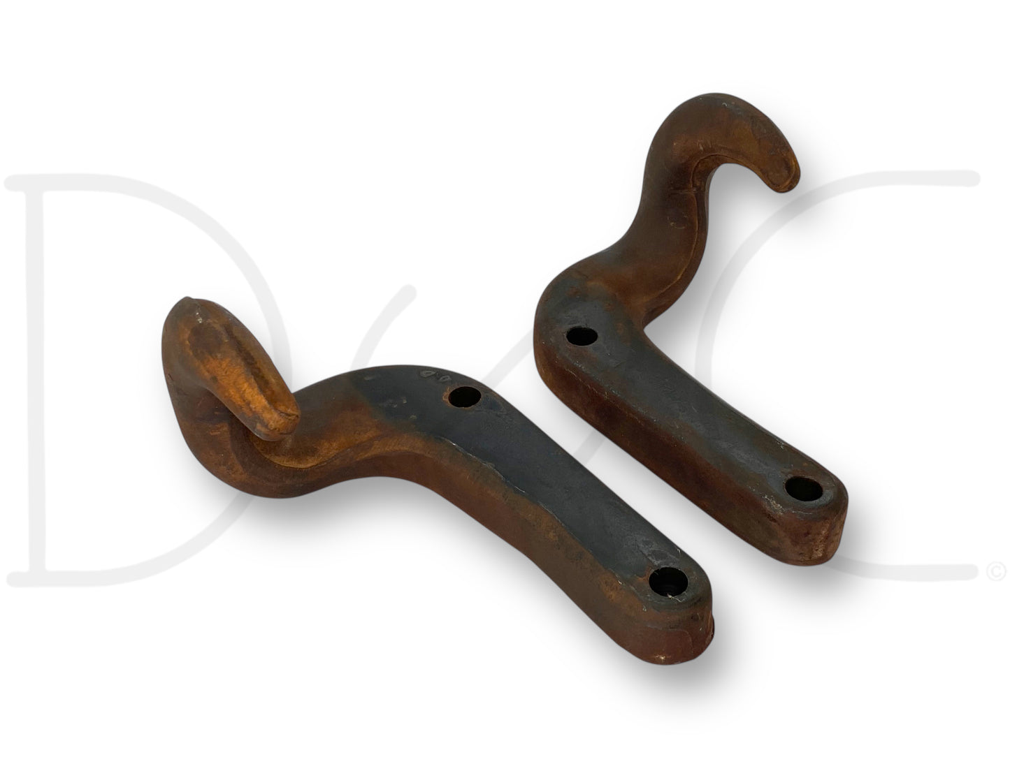 99-03 Ford F650 F750 Front Tow Hook Set OEM Hooks F81A-17A954-Cb F81A-17A955-Cb