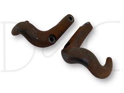 99-03 Ford F650 F750 Front Tow Hook Set OEM Hooks F81A-17A954-Cb F81A-17A955-Cb