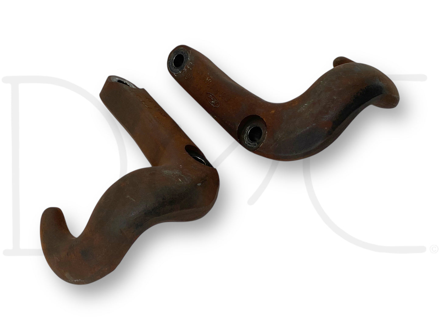 99-03 Ford F650 F750 Front Tow Hook Set OEM Hooks F81A-17A954-Cb F81A-17A955-Cb