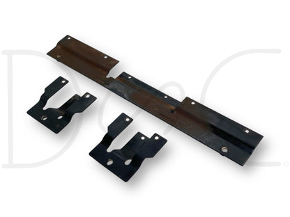 99-03 Ford F650 F750 A/C Condenser Mount Bracket Set (3) Brackets OEM