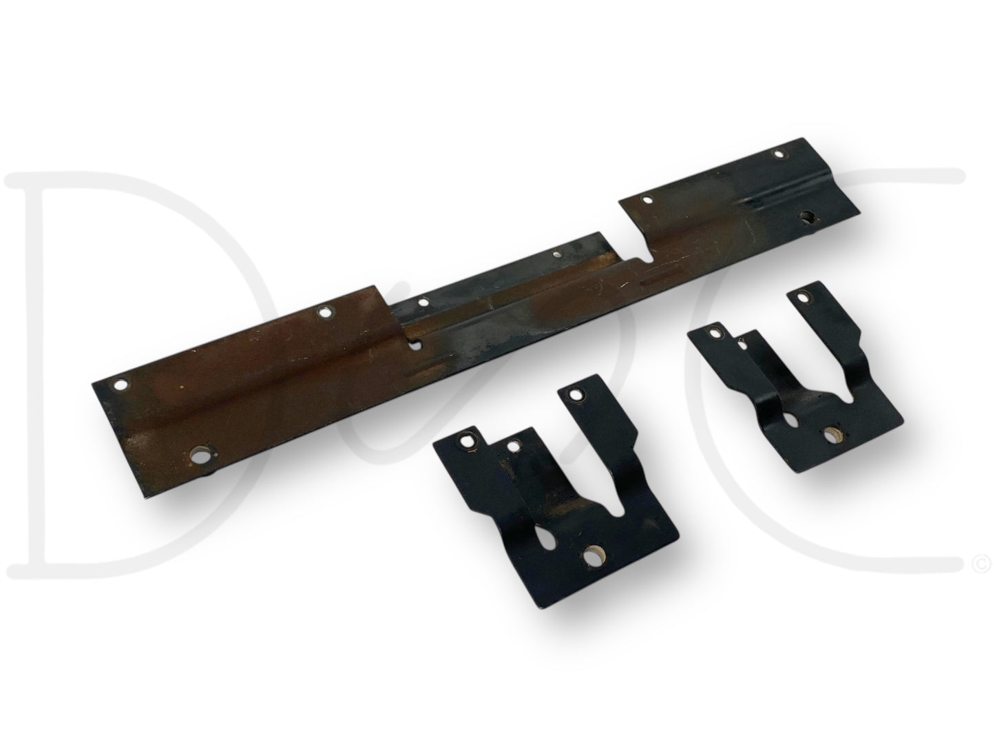 99-03 Ford F650 F750 A/C Condenser Mount Bracket Set (3) Brackets OEM