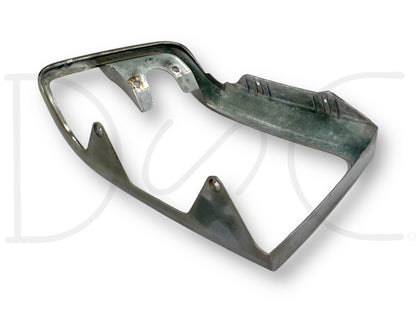 92-97 Ford F250 F350 LH Left Driver Headlight Bezel Trim Surround Chrome OEM