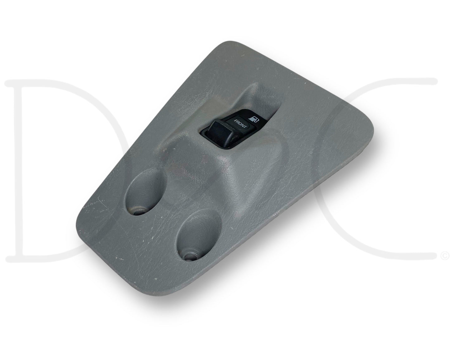 05-07 Ford F250 F350 Super Duty Dual Fuel Tank Selector Switch Bezel Panel Gray