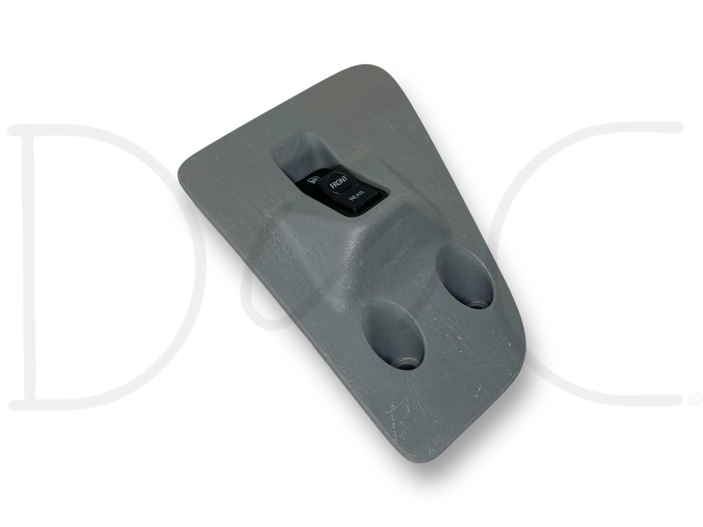 05-07 Ford F250 F350 Super Duty Dual Fuel Tank Selector Switch Bezel Panel Gray