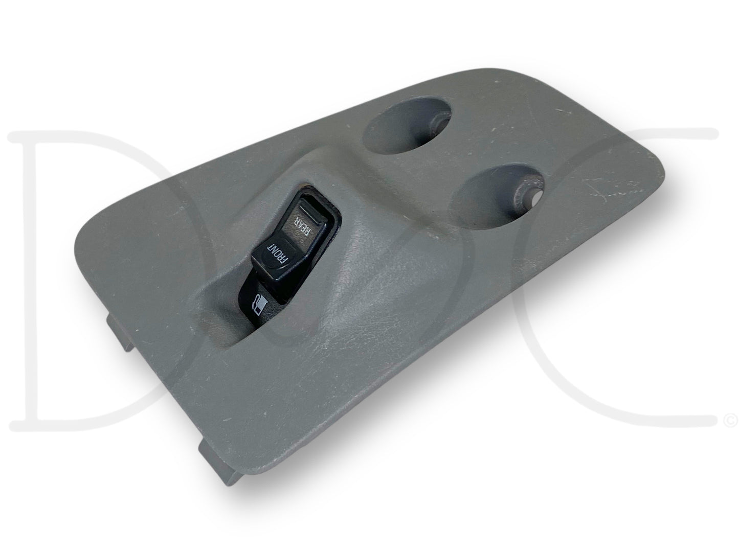 05-07 Ford F250 F350 Super Duty Dual Fuel Tank Selector Switch Bezel Panel Gray