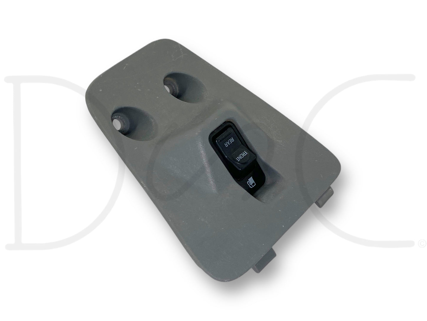 05-07 Ford F250 F350 Super Duty Dual Fuel Tank Selector Switch Bezel Panel Gray
